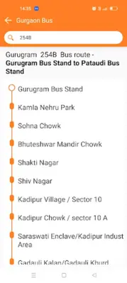 Delhi Metro DTC Bus Guide android App screenshot 3